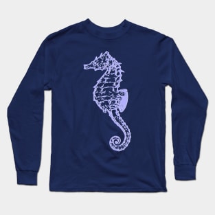 Seahorse Blue Tint Long Sleeve T-Shirt